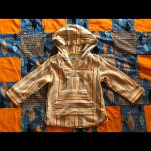 OshKosh 3T Long Sleeve Linen/Cotton Blend Shirt